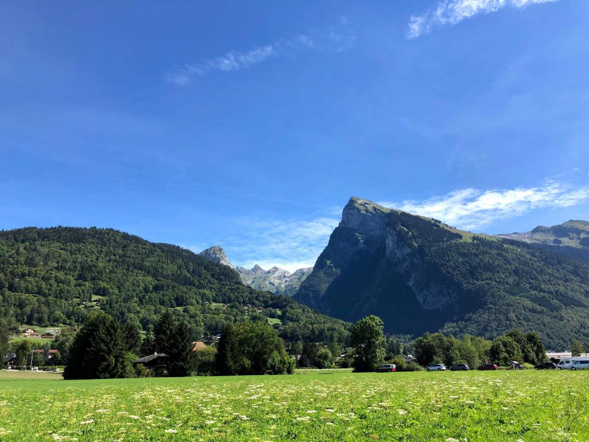 Appartement En Hyper Centre De Samoëns Екстериор снимка